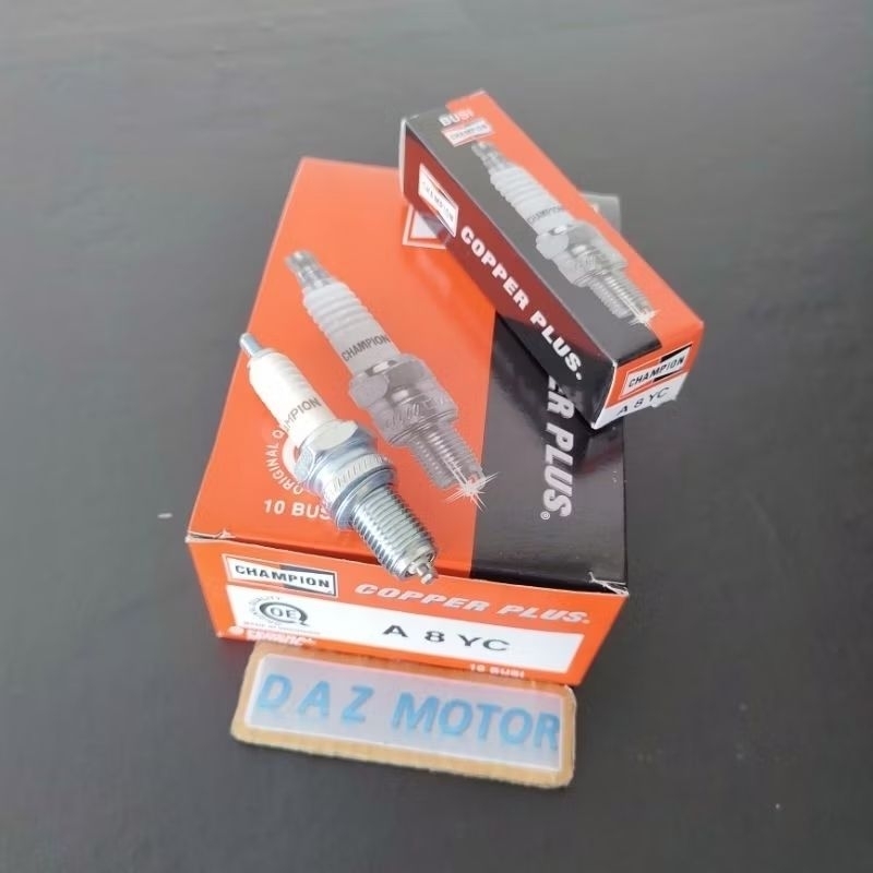 BUSI CHAMPION A8YC 100% ORIGINAL 10 PCS TIGER MEGA PRO LAMA NEW SCORPIO SCORPIO Z SCORPIO Z NEW GL P