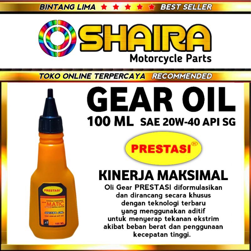 OLI TRANSMISSION / OLI GARDAN MATIC / OLI GEAR MATIC 100ML / OLI MOTOR MATIC / OLI GEAR MATIC YAMAHA