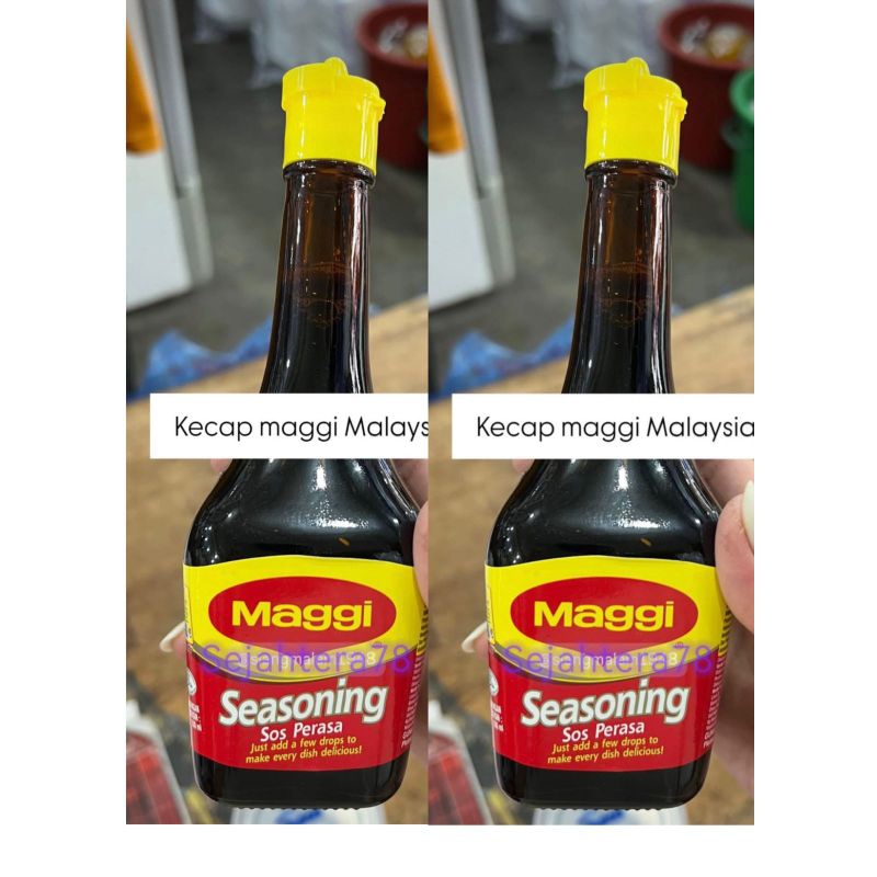 

Kecap Maggi Seasoning 200 ml Asli Import Malaysia - Saus Maggi - Saus Seasoning