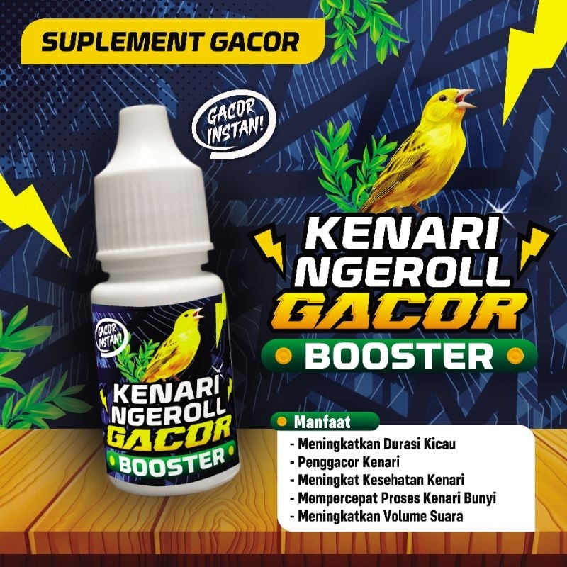 KENARI NGEROLL GACOR BOOSTER vitamin burung kenari macet caroll kenari vit pakan kenari macet metabo