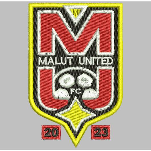 MALUT UNITED LOGO A-A427 PATCH BORDIR LOGO EMBLEM EMBROIDERY RBC