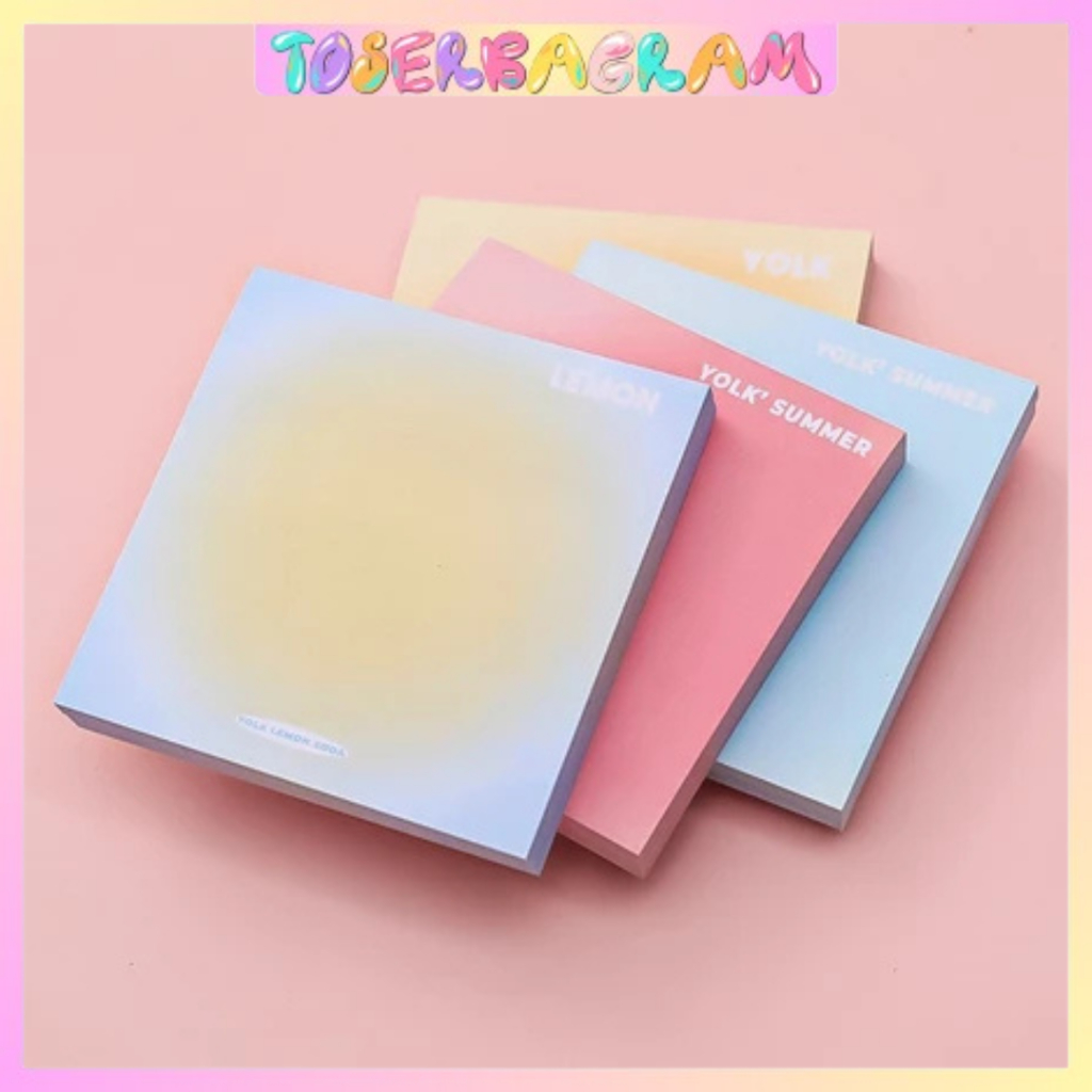 

Sticky Notes Gradient Estetik / Sticky Notes Aesthetic / Note / Buku Catatan Tempel / Sticky Note Catatan