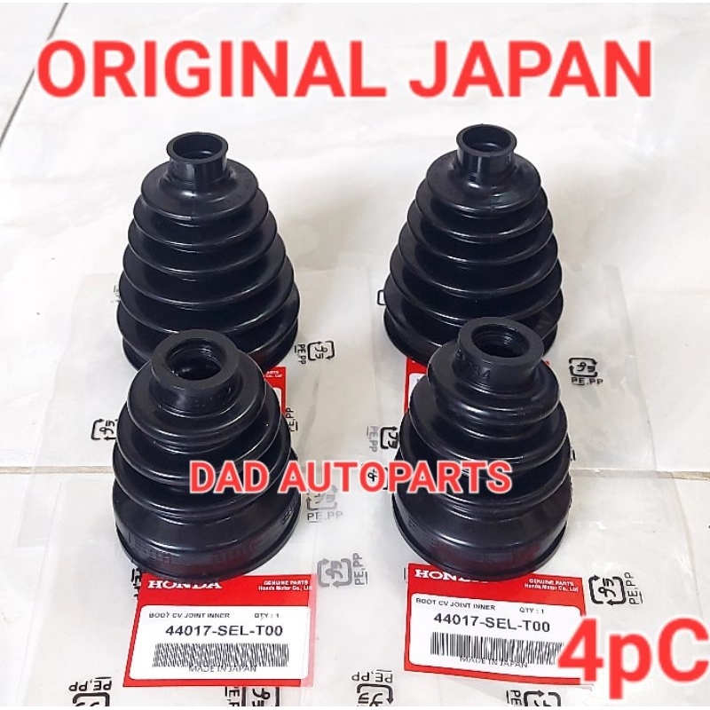 BOOT CV JOINT AS RODA HONDA JAZZ GD3 CITY LAMA SET SINTETIS ORIGINAL JAPAN