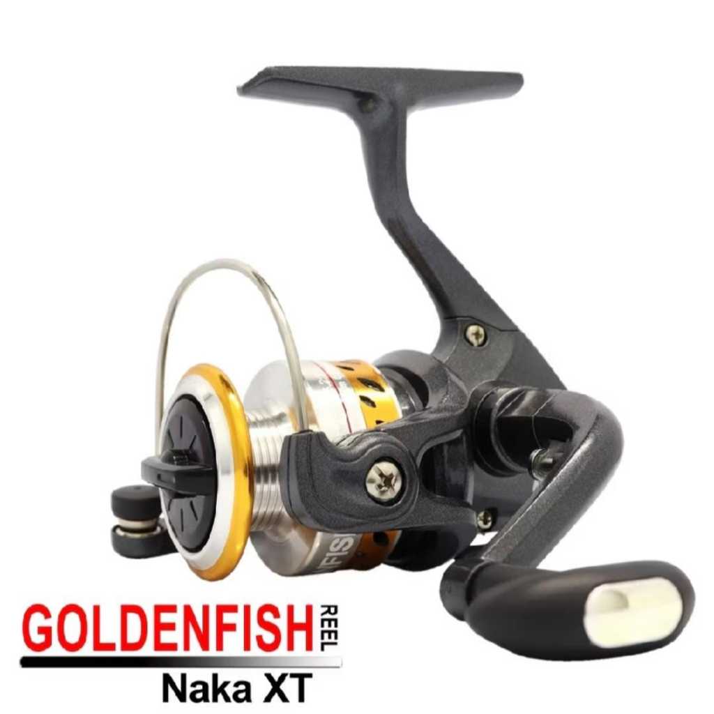 Reel Pancing Spinning Goldenfish Golden Fish Naka XT 3 Ball Bearing Spool Besi