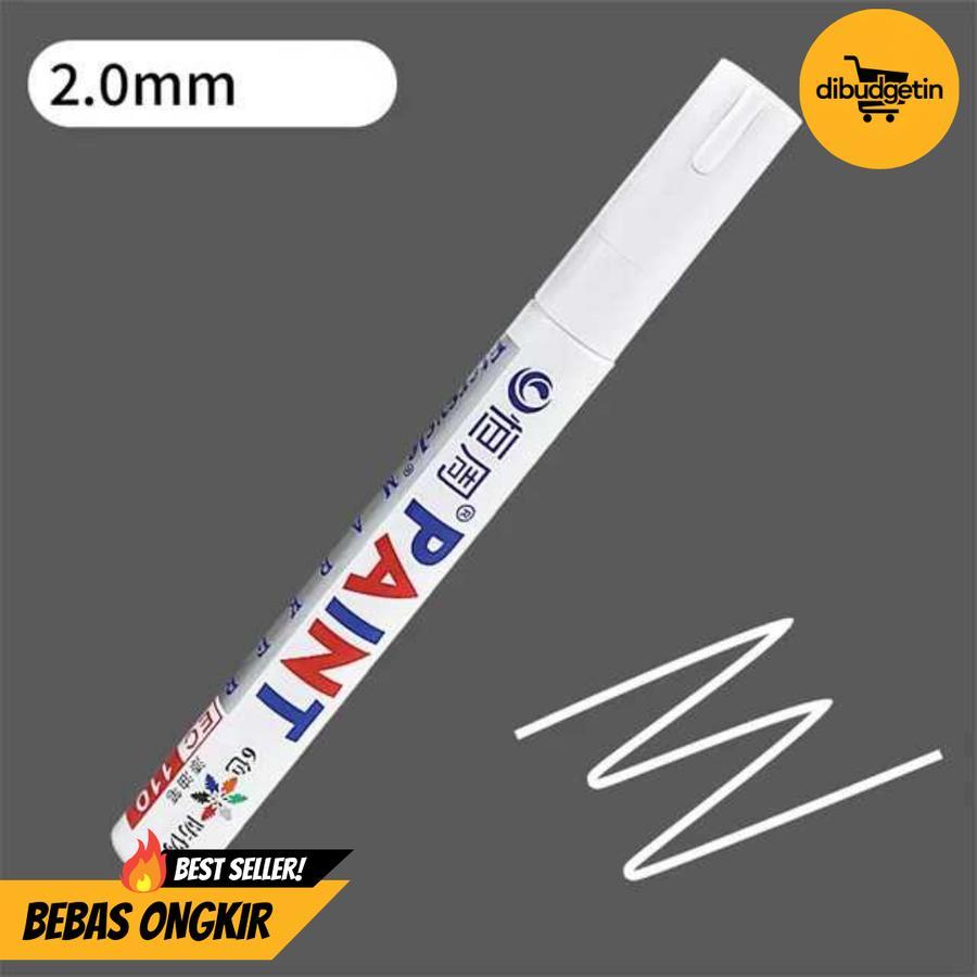 

Spidol Ban Permanen Waterproof Quick Dry Oil Base Marker 2mm - Etercycle EC110