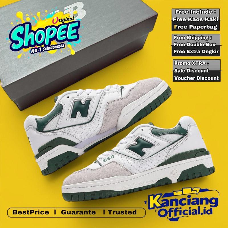 

Sneakers 550 White Green 550 White Green Code ART” BB550WT1 “ KCG