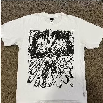 Kaos uniqlo x marvel jason polan original venom spiderman shirt