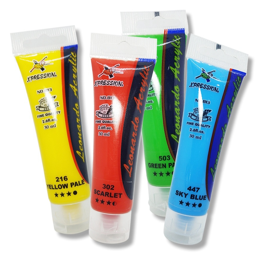 

Cat Akrilik Xpression 30ml - Xpression Leonardo Acrylic - Cat Xpression Cat Lukis Akrilik