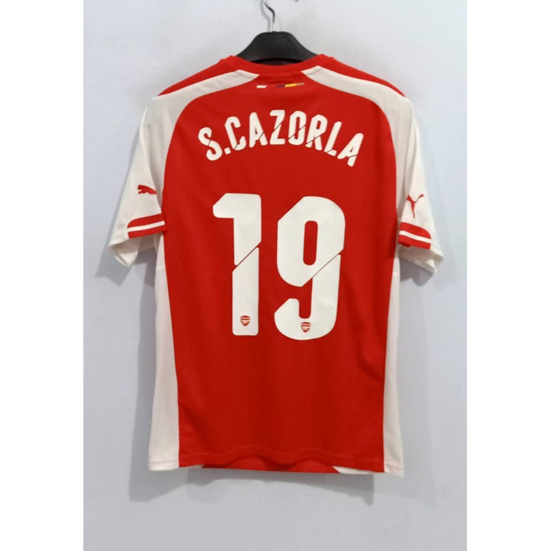 Jersey Arsenal Home Puma 2014/2015 Nameset Santi Cazorla