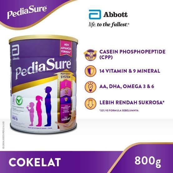

Abbott Pediasure Coklat 800 gr