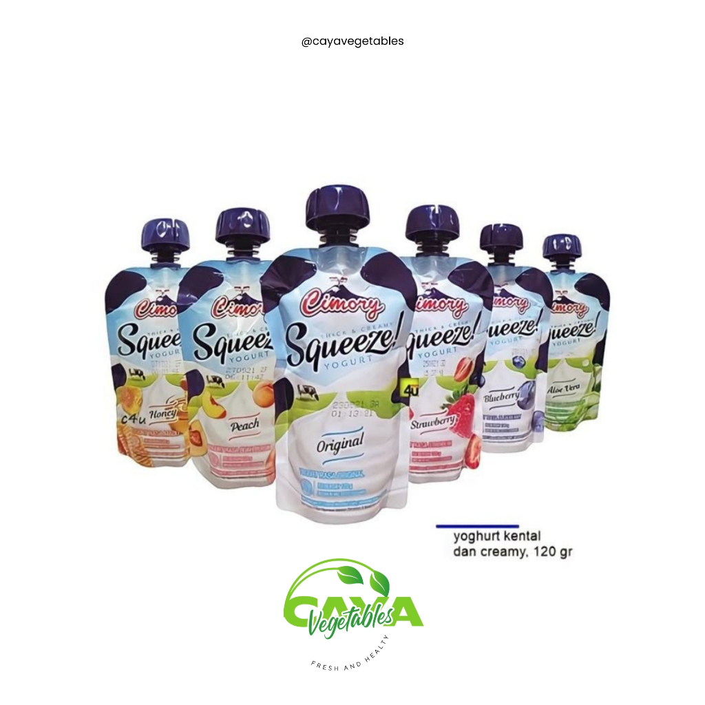 

Cimoary Yogurt Squeeze 120g | CayaVegetables
