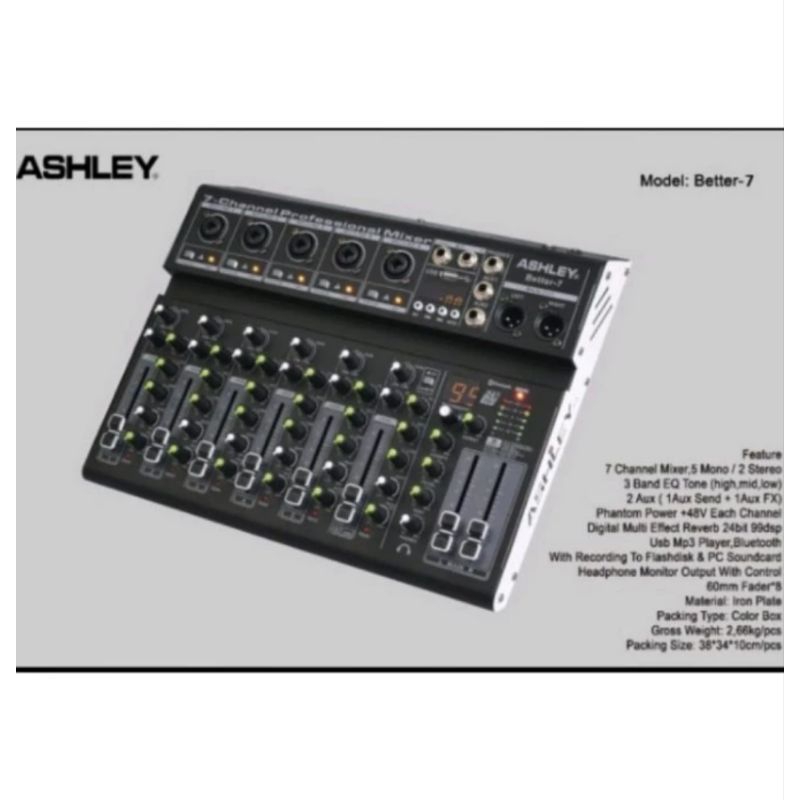 Mixer Ashley Better 7 Mixer Ashley BETTER 7 ORIGINAL