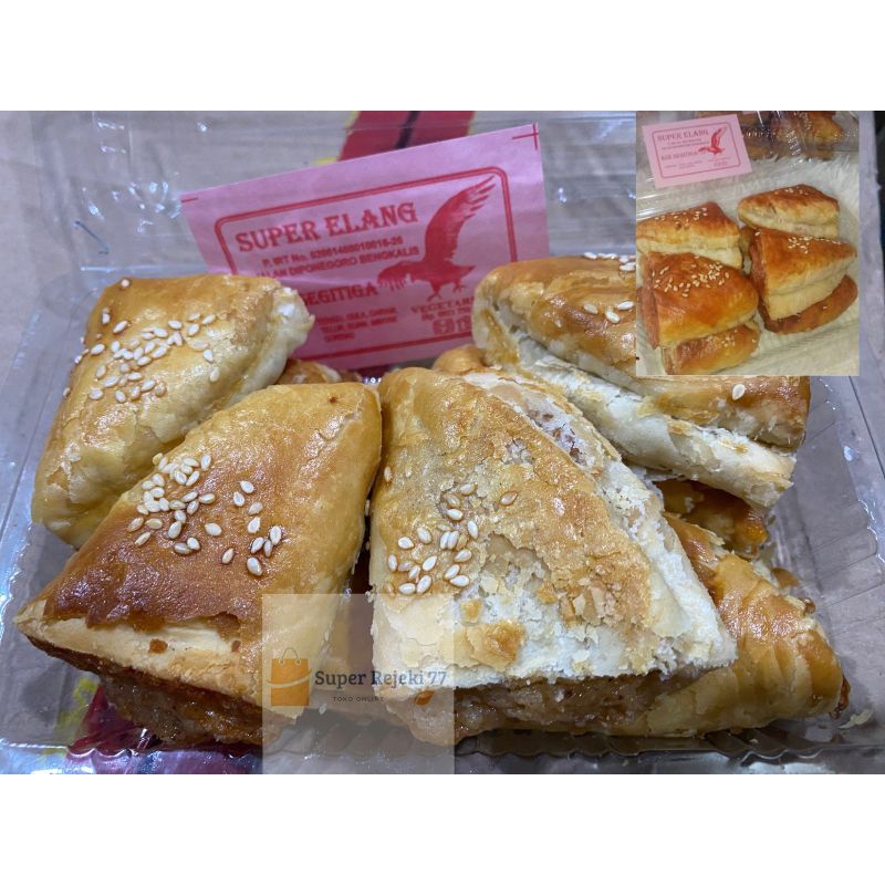

Kue Pastry - Kue Segitiga Vegetarian Super Elang Bengkalis