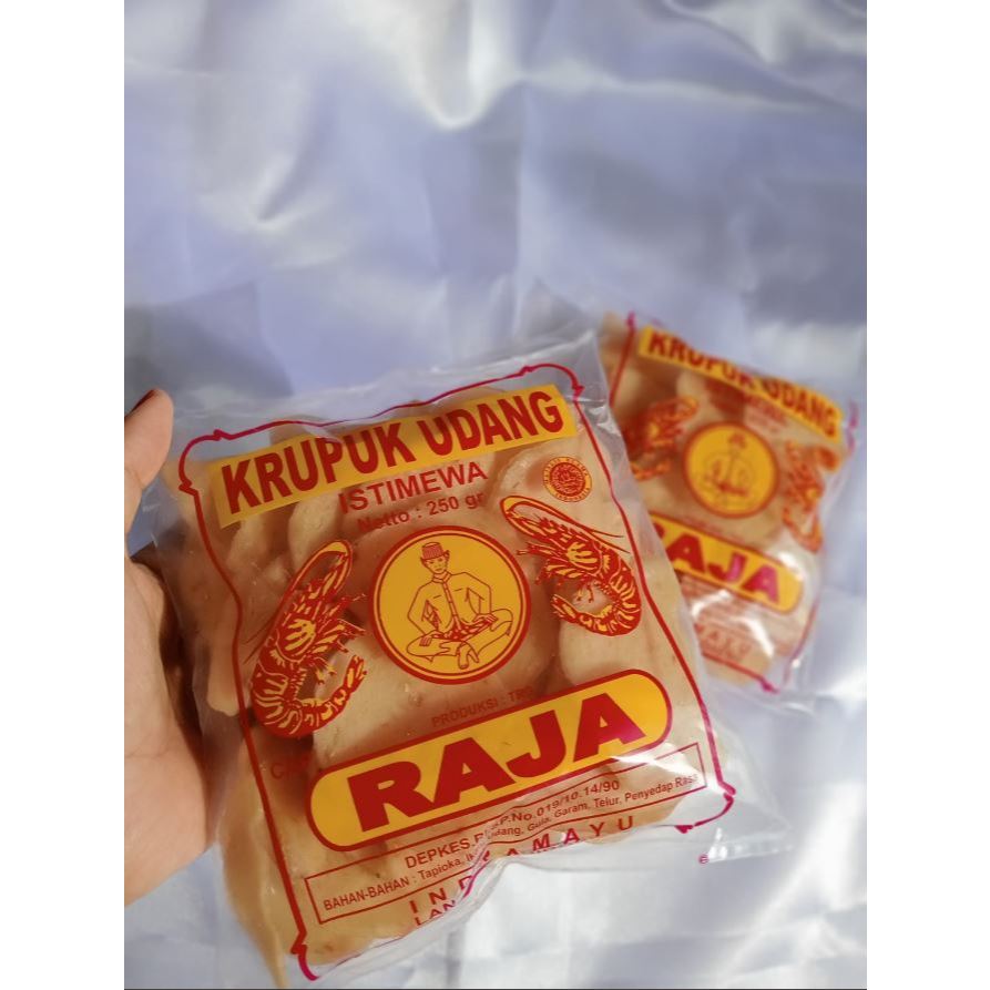 

KERUPUK UDANG RAJA KRUPUK UDANG RAJA BERAT 250 GRAM MENTAH