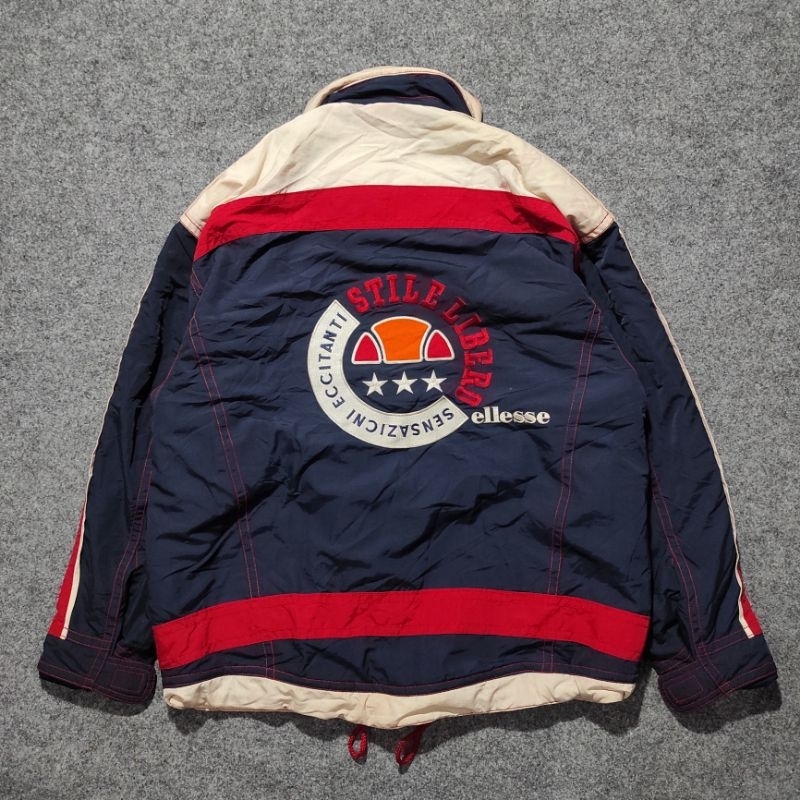 JACKET SKI SNOWBOARD OUTDOOR ELLESSE COLORBLOCK/COLOURBLOCK VINTAGE THRIFT/SECOND