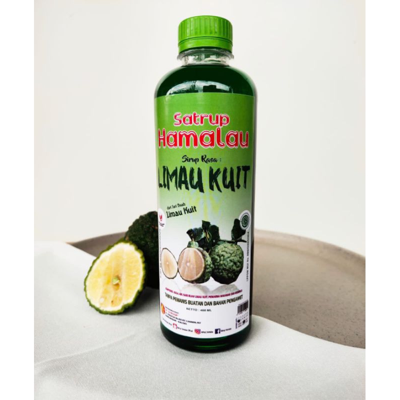 

Satrup Hamalau Sirup Rasa Limau Kuit 460ml - Sirup Asli Kandangan, Sirup Selera Banua!
