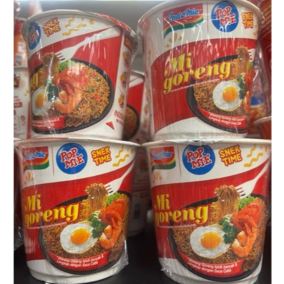 

Forcysn Pop Mie Mini Snek Time Rasa Mi Goreng 39Gram - 1 Dus - Isi 12 Cup Mini