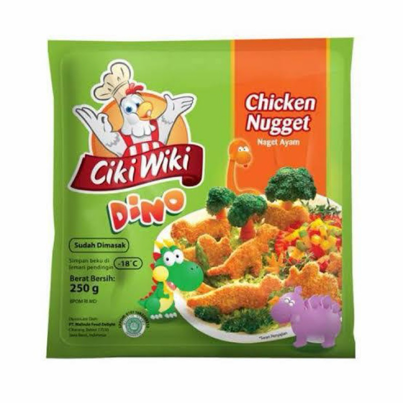 

Ciki Wiki Nugget Dino - 250gram