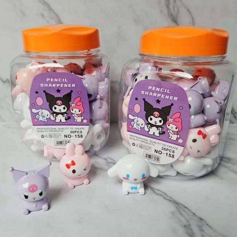 

serutan pensil sanrio rautan pensil cinmorrol kuromy per pcs Stationery