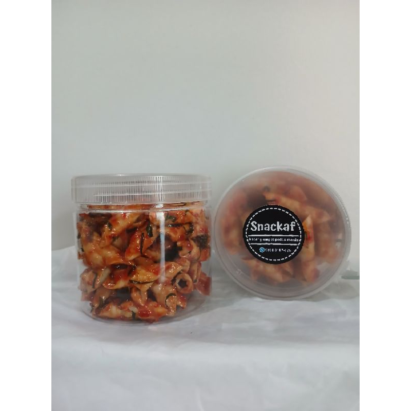 

kacang sembunyi / umpet pedas manis daun jeruk