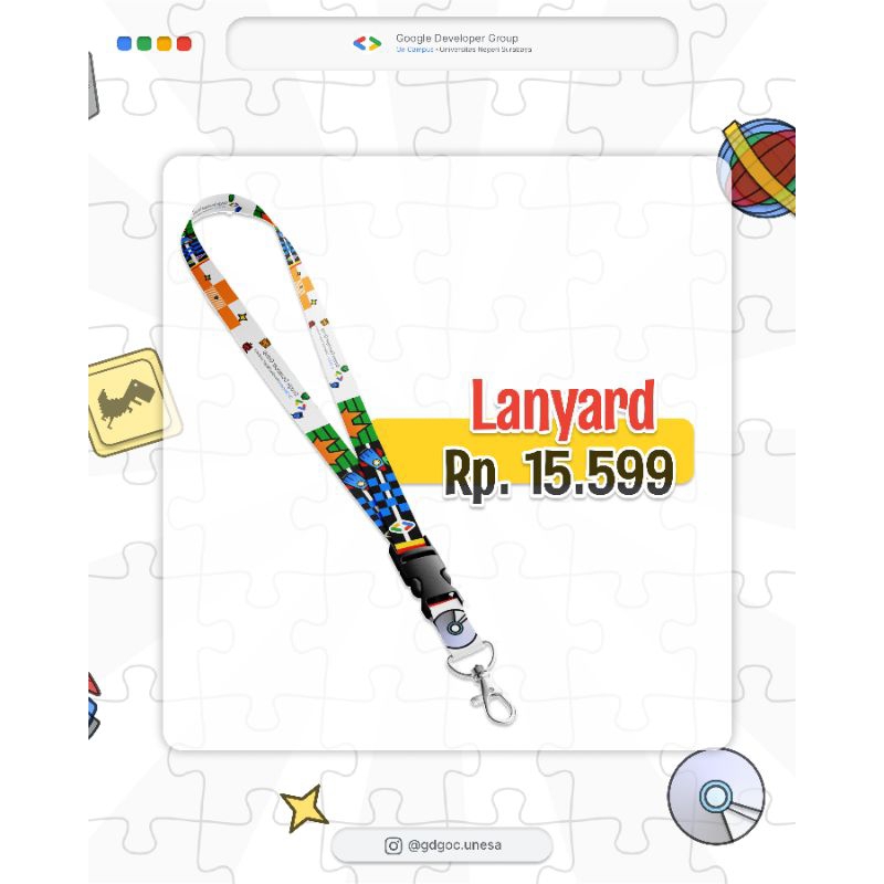 

Lanyard Full Print GDGOC