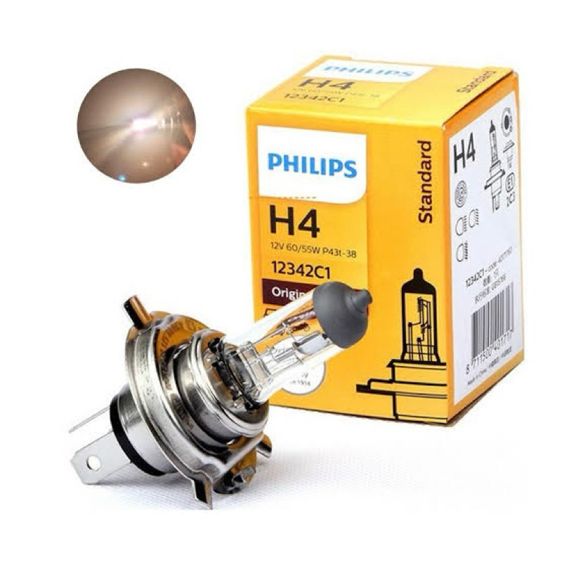 Bohlam Philips H4 12V 60/55