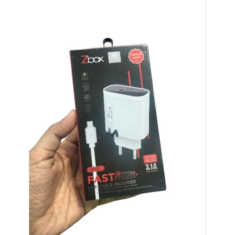 charger Zbox fast charging 3,1A