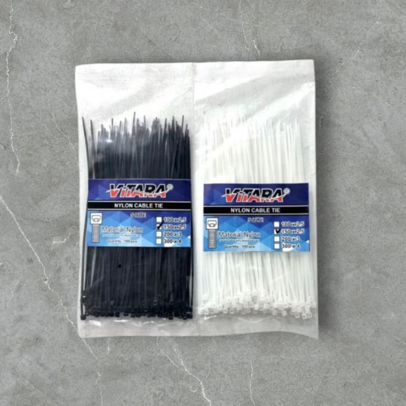 

Kabel Ties Tali Tis Pengikat Nylon Cable Tie 15cm 150mm