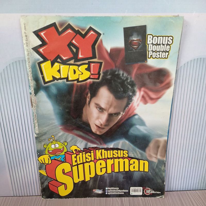 Majalah Xy kids Edisi Khusus Superman