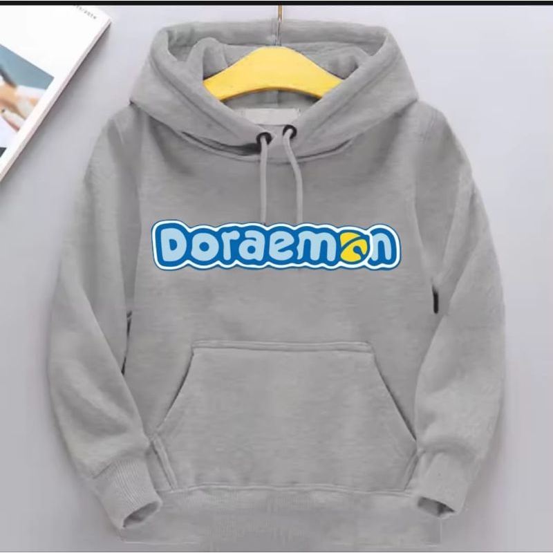 HOODIE Anak Motif DORAEMON Laki laki Dan Perempuan Usia 1 2 3 4 5 6 7 8 9 10 11 12Tahun | Jaket anak
