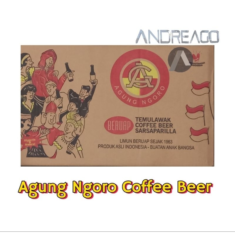 

Minuman Berkarbonasi | Agung Ngoro Coffee Beer 1 Karton (24 pcs)