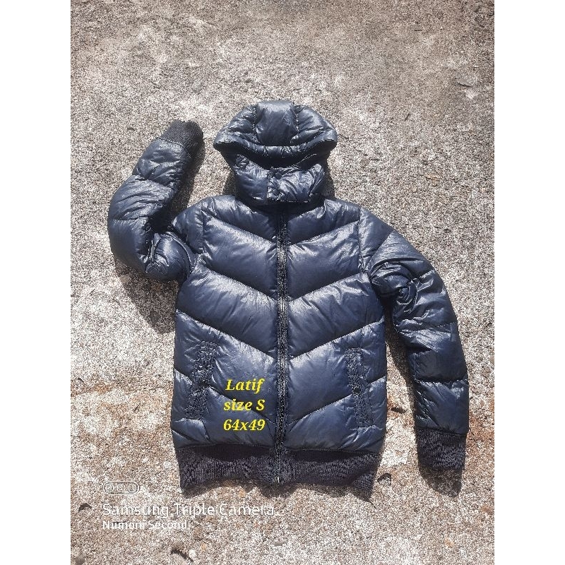jaket bulang bulu angsa lativ puffer down gunung outdoor hiking