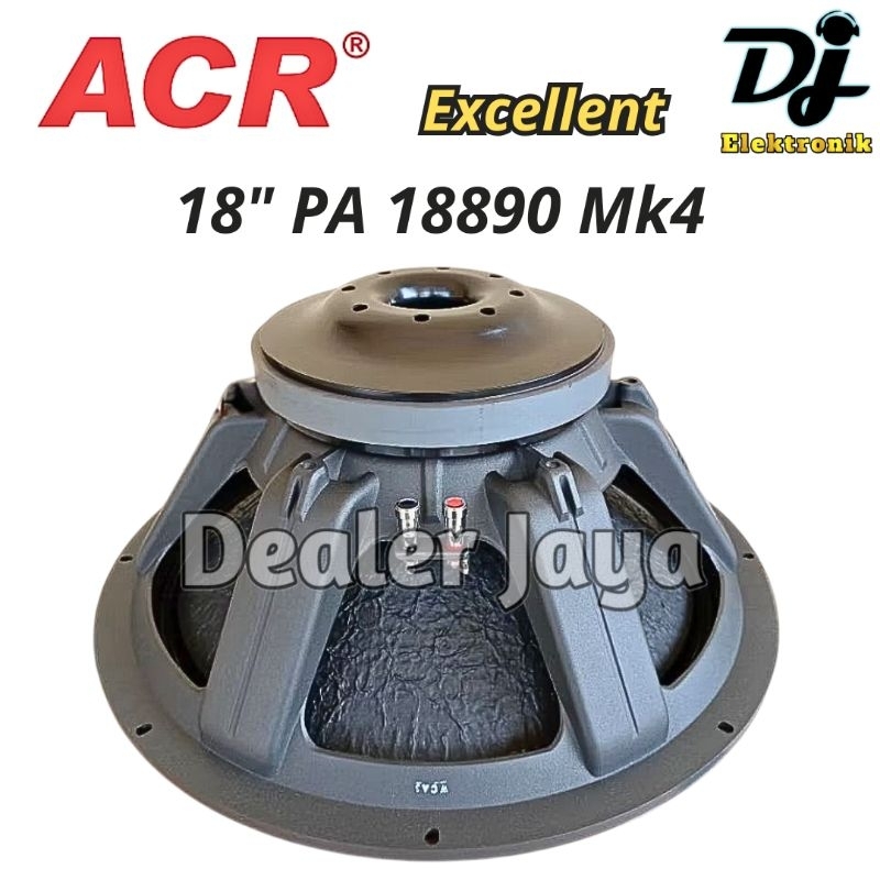 Speaker Komponen ACR PA 18890 Mk4 / PA18890 Mk 4 - 18 inch (Excellent)