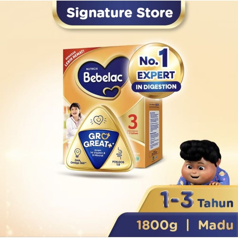 

SUSU PERTUMBUHAN BEBELAC 3 MADU VANILA 1800