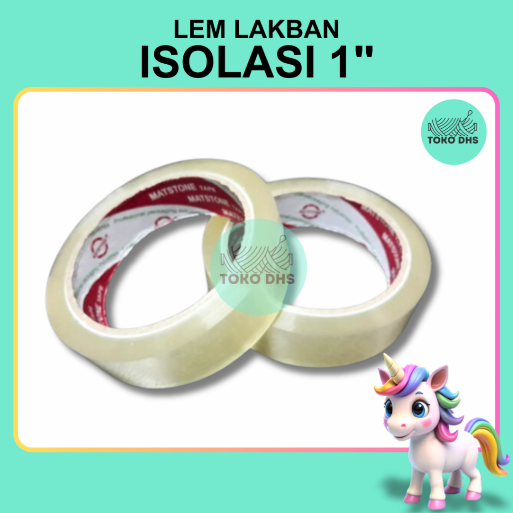 

Lakban Isolasi 1" / Selotip