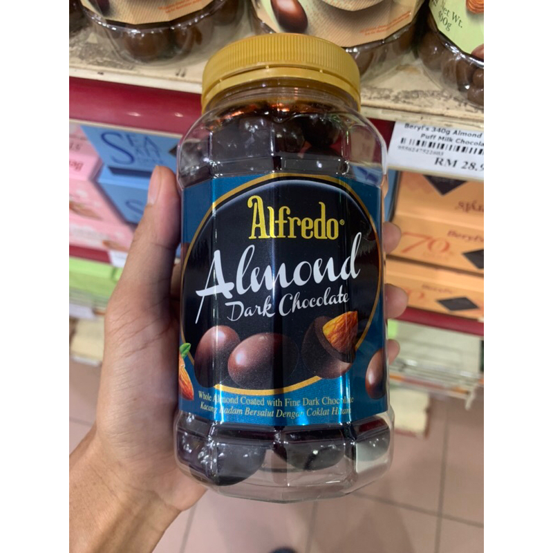 coklat almond alfredo malaysia