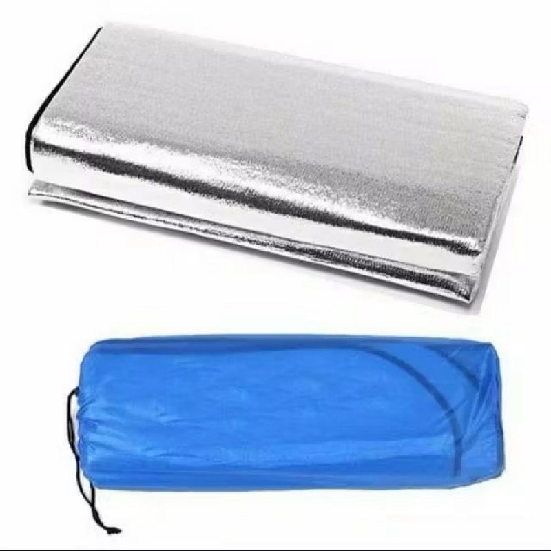 matras aluminium foil double 200x200cm matras camping