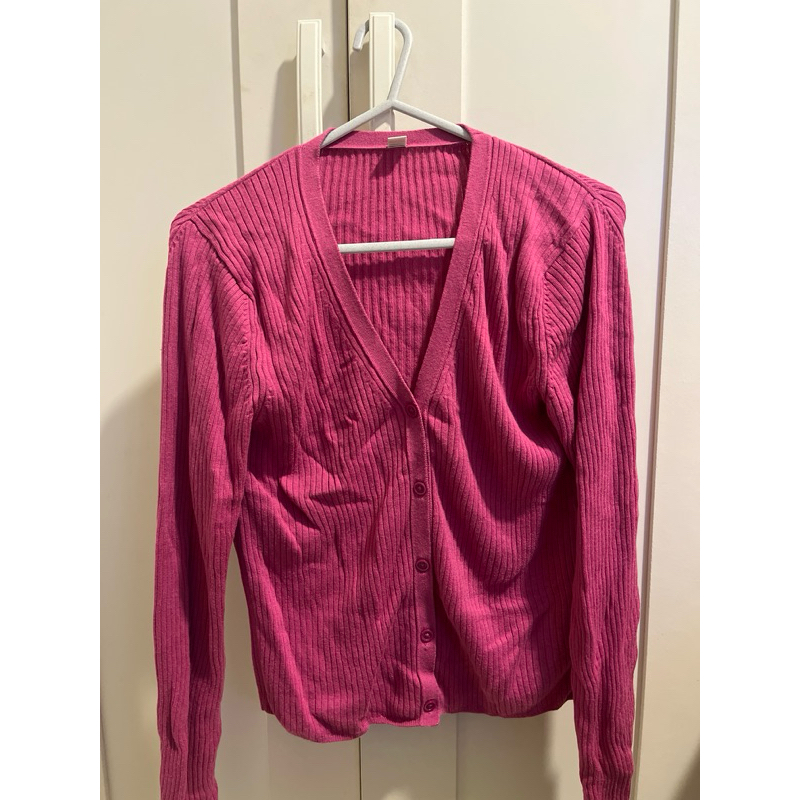 Cardigan Pink Uniqlo