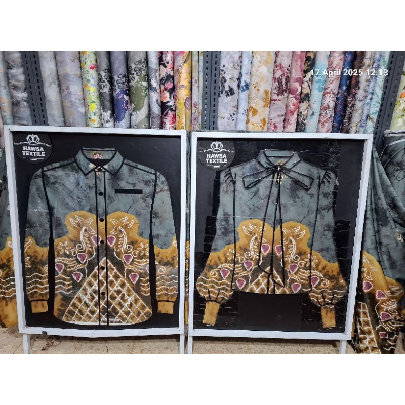 SASIRANGAN PRINTING, HARGA PER SETENGAH METER