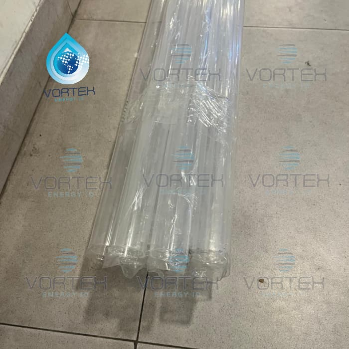 Pipa Akrilik Bening OD 25mm X ID 21mm tebal 2mm (Panjang 50cm, 100cm, & 200cm) Acrylic Tabung