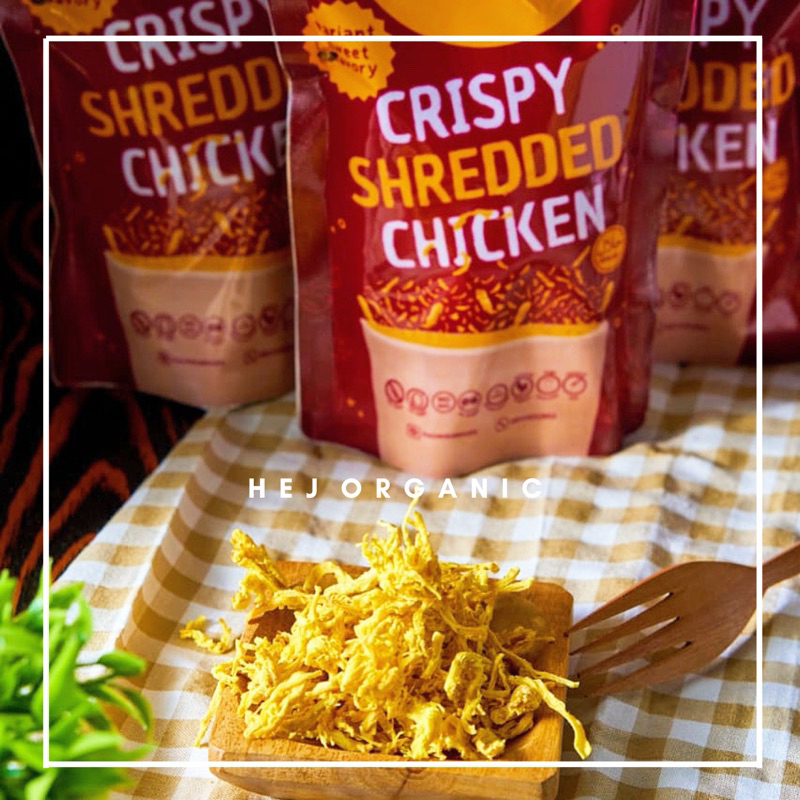 

Snack Protein Crispy Organic Shredded Chicken Egg Free Dairy Free By Hazmina Meals