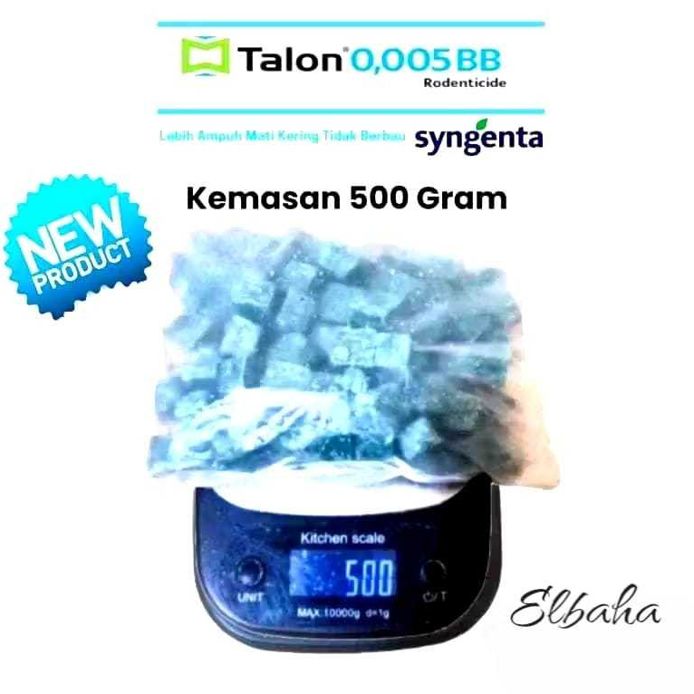 500gram Racun Tikus Mati Kering Racun tikus Super Ampuh  Siap Pakai Talon 0,005BB  SYNGENTA