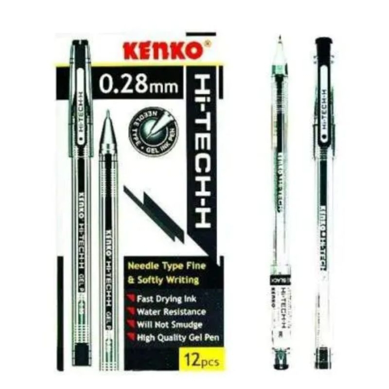 

pulpen HiTech C kenko 0-28 Mm tinta hitam dan biru