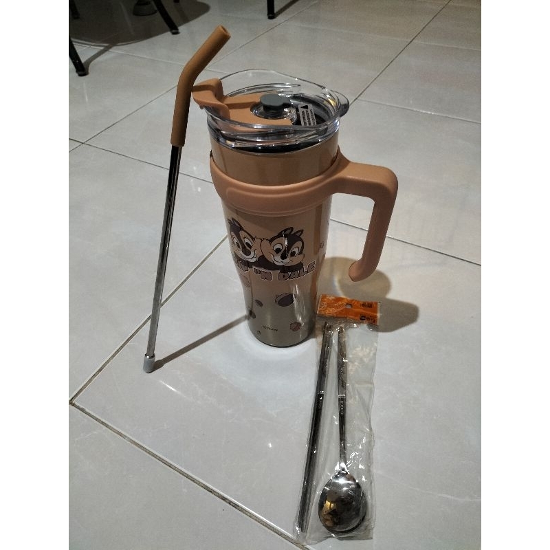 Tumbler 1200ml + alat makan asli korea