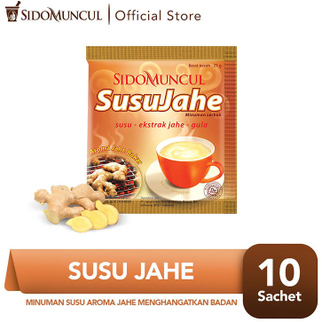 

Sido Muncul Susu Jahe x 10 Sachet - Minuman Sehat Penghangat Badan