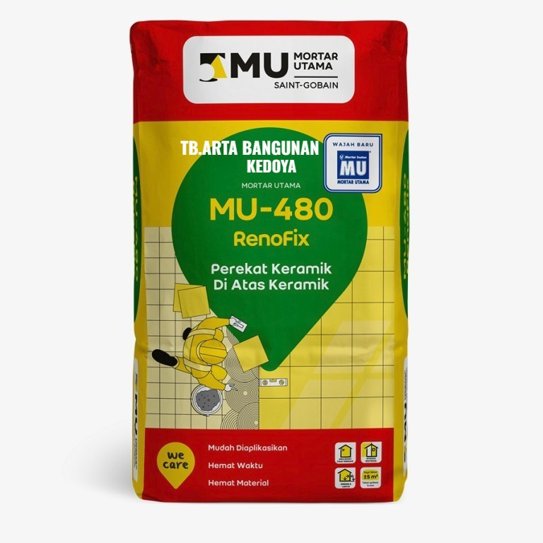 Mortar Utama ( MU ) 480 - 25 Kg (per zak)