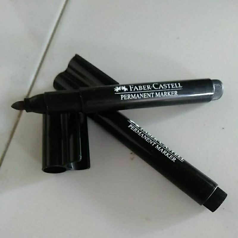 

Spidol permanen Permanent marker Faber Castell