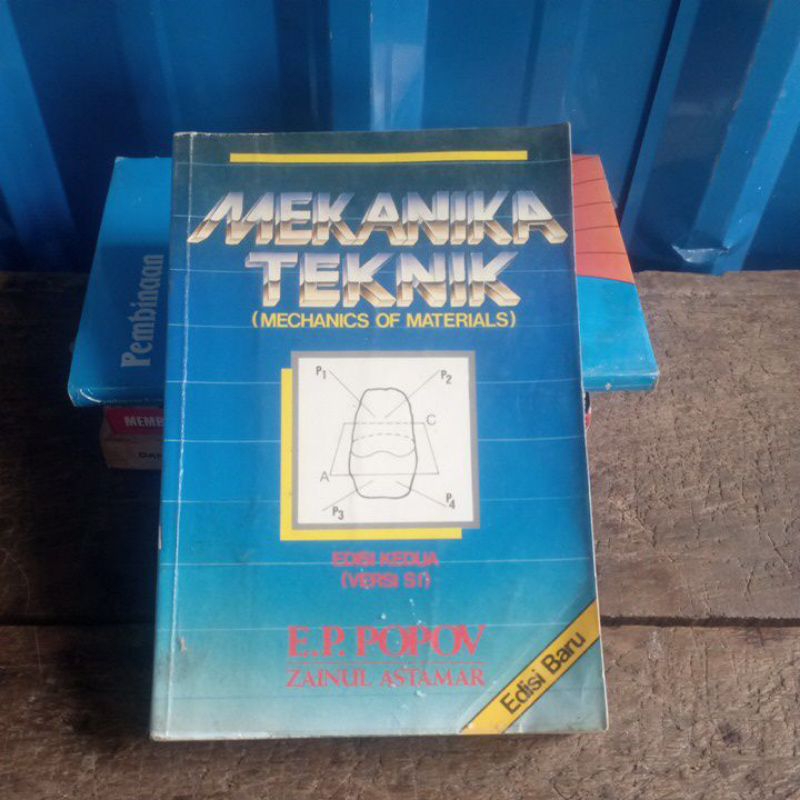 original Mekanika Teknik (Mechanics of Materials)  edisi 2 oleh EP Popov Erlangga
