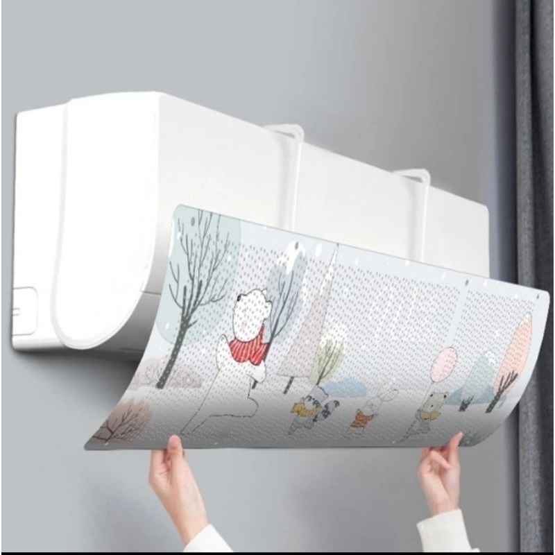 PELINDUNG HEMBUSAN ANGIN AC BELITUNG