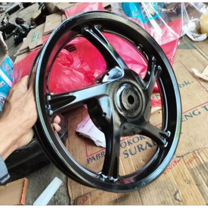 VELG BELAKANG MOTOR YAMAHA MIO J/MIO GT ORIGINAL COPOTAN